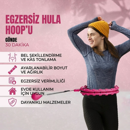 Akıllı Ağırlıklı Fitness Hula Hoop™
